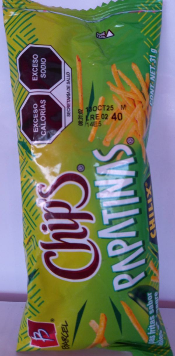 Chips Papatinas Chilix 31g