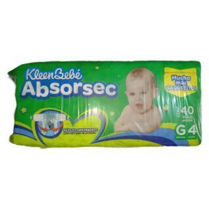 Pañal Absorsec Grande