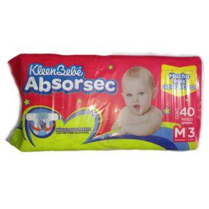 Pañal Absorsec Mediano