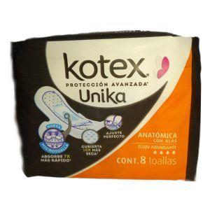 Kotex Unika con Alas C/8