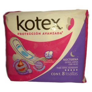 Kotex Nocturna con Alas C/8