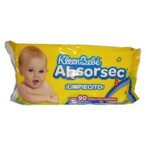 Toallitas kleen bebe Adsorsec C/90