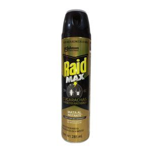 Raid Max Cucarachas e Insectos Rastreros 285ml