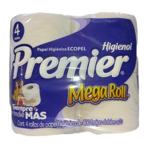 Papel Higienic Premier Megarollo 4 Rollos