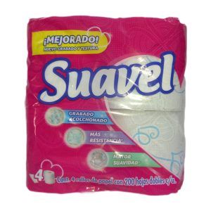Papel Higienico Suavel 4 Rollos
