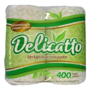 Papel Higienico Delicatto 4 Rollos