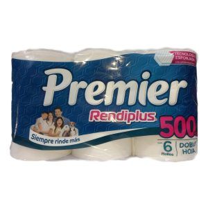 Papel Higienico Premier Rendiplus 6 Rollos