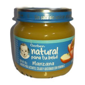 Gerber Natural Manzana 100g