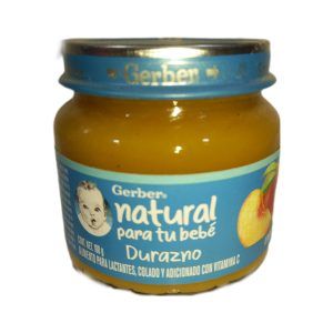 Gerber Natural Durazno 100g