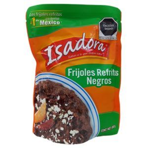 Frijoles Refritos Negros Isadora 430g