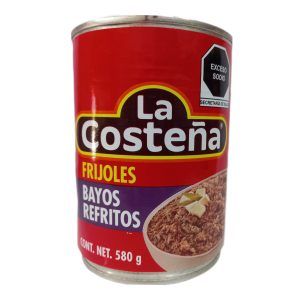 Frijoles Bayos Refritos La Costeña 580g