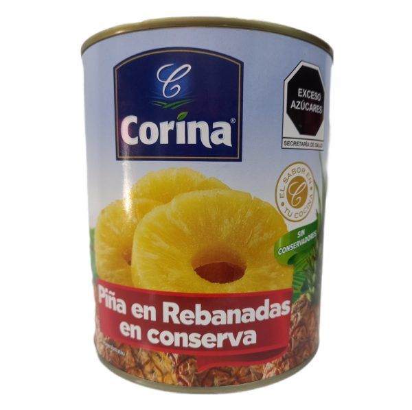 Piñas en Rebanadas Corina 820g