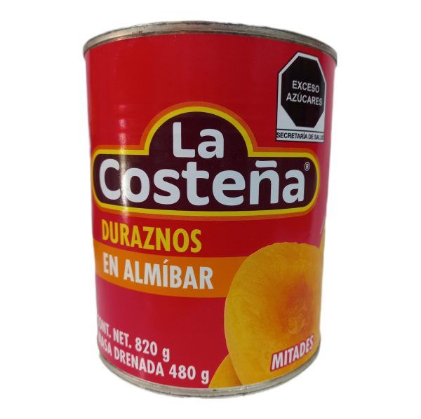 Duraznos en Almibar La Costeña 820g