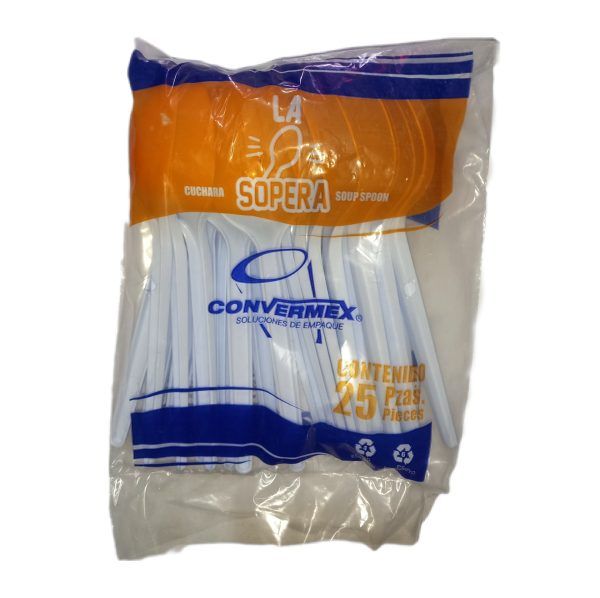 Cuchara Sopera Convermex 25pzas