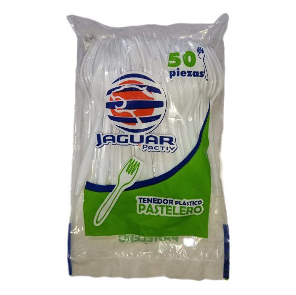 Tenedor Pastelero Jaguar 50pzas