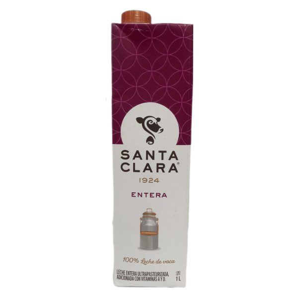Leche Santa Clara Entera 1L