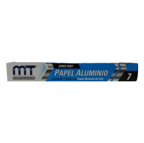 Papel Aluminio MT 7m 65g