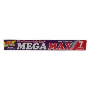 Papel Aluminio Mega Max 24g 7m
