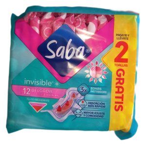 Saba Invisible Delgada con Alas