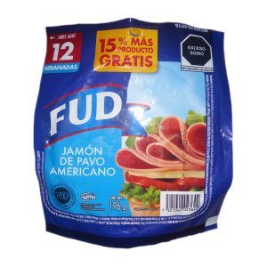 Jamón Fud Pavo Americano 196g