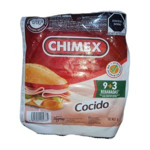 Jamón Pavo y Cerdo Chimex 162g
