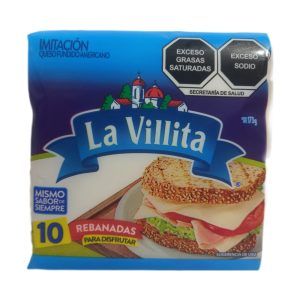 Queso Manchego Cuadrado La Villita 173g