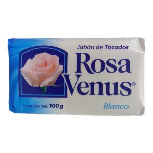 Jabón Rosa Venus Blanco 100g