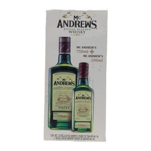 Whisky Mc Andrews 750ml + 200ml