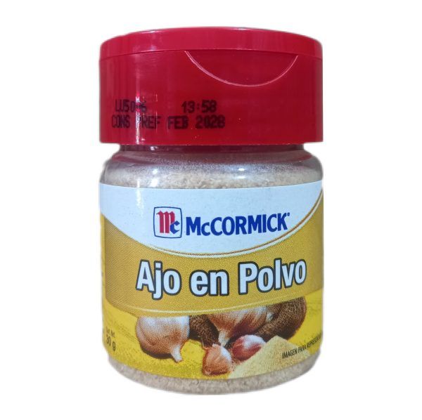 Ajo en Polvo McCormick 30g