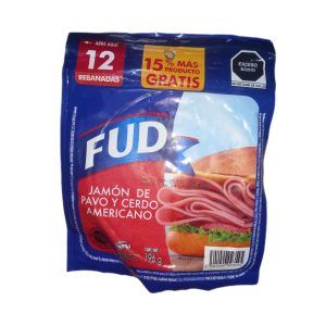 Jamón Fud pavo y Cerdo Americano 196g