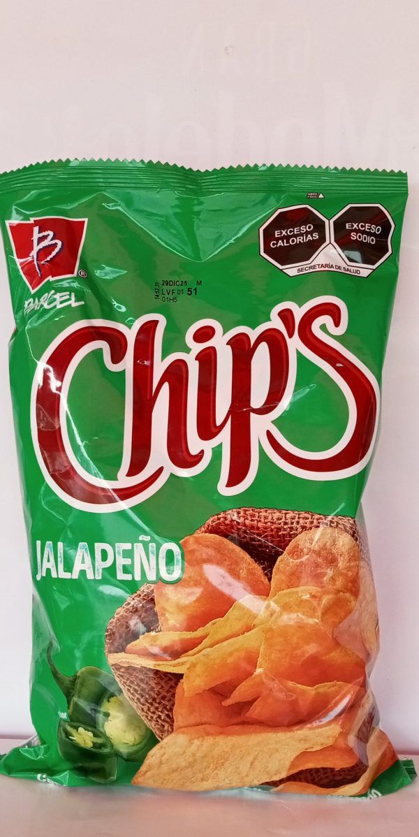 chips jalapeño 170gr