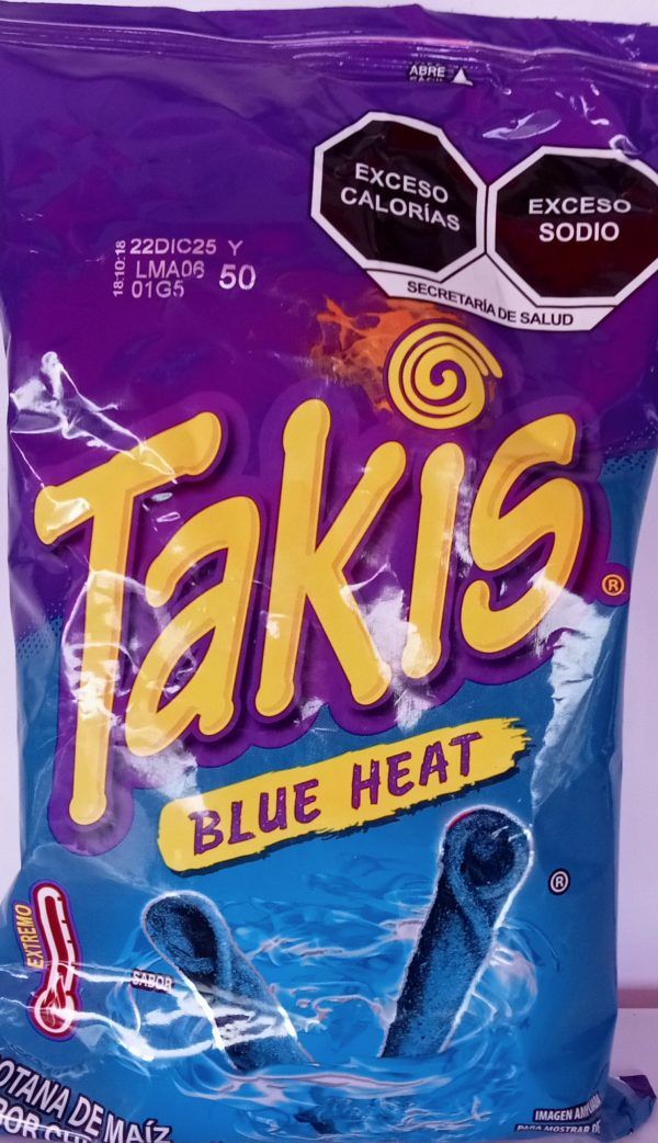 Takis blue heat