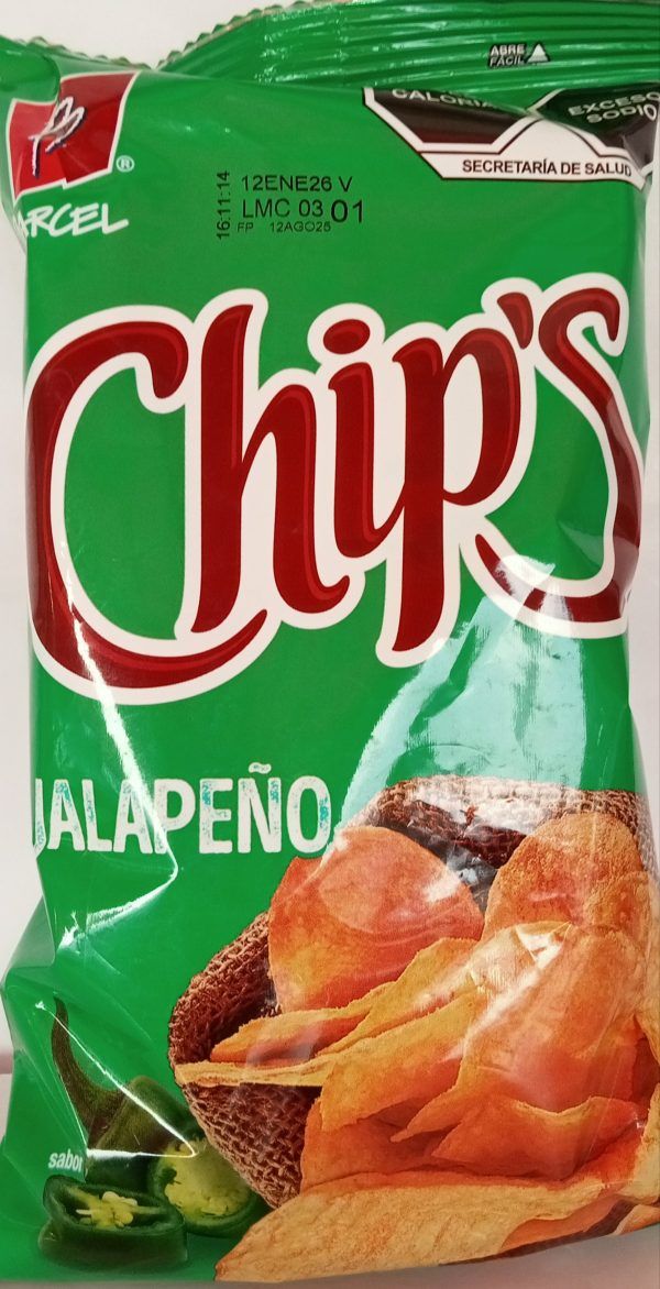 chips jalapeño 57g