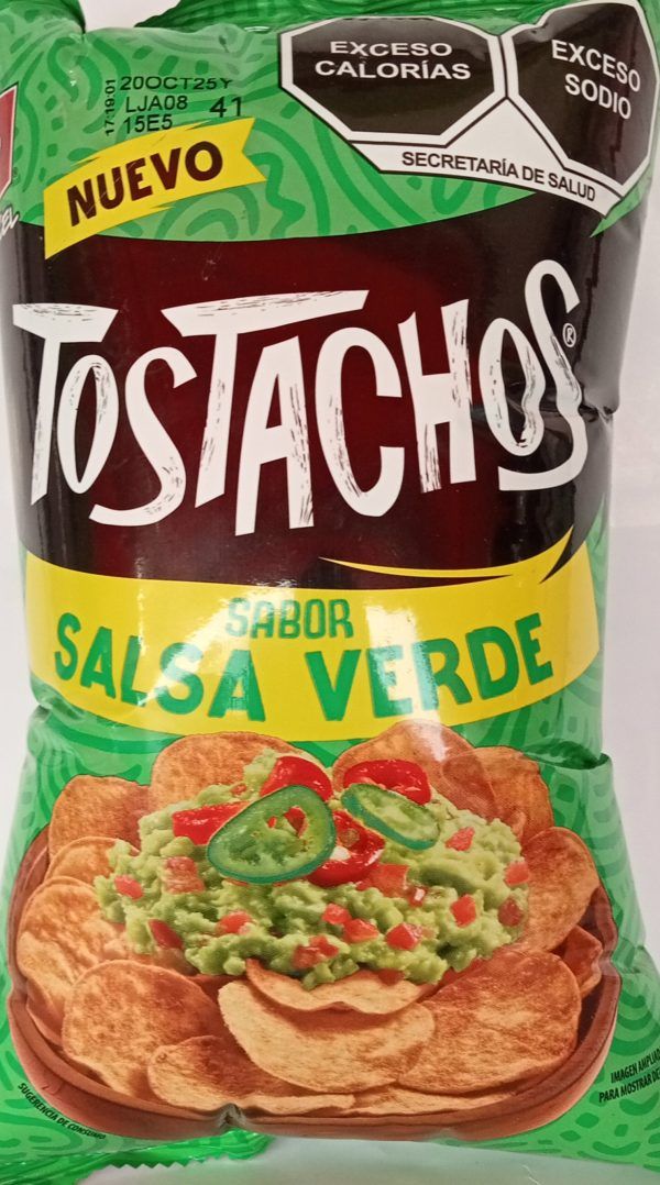 Tostachos salsa verde 75g