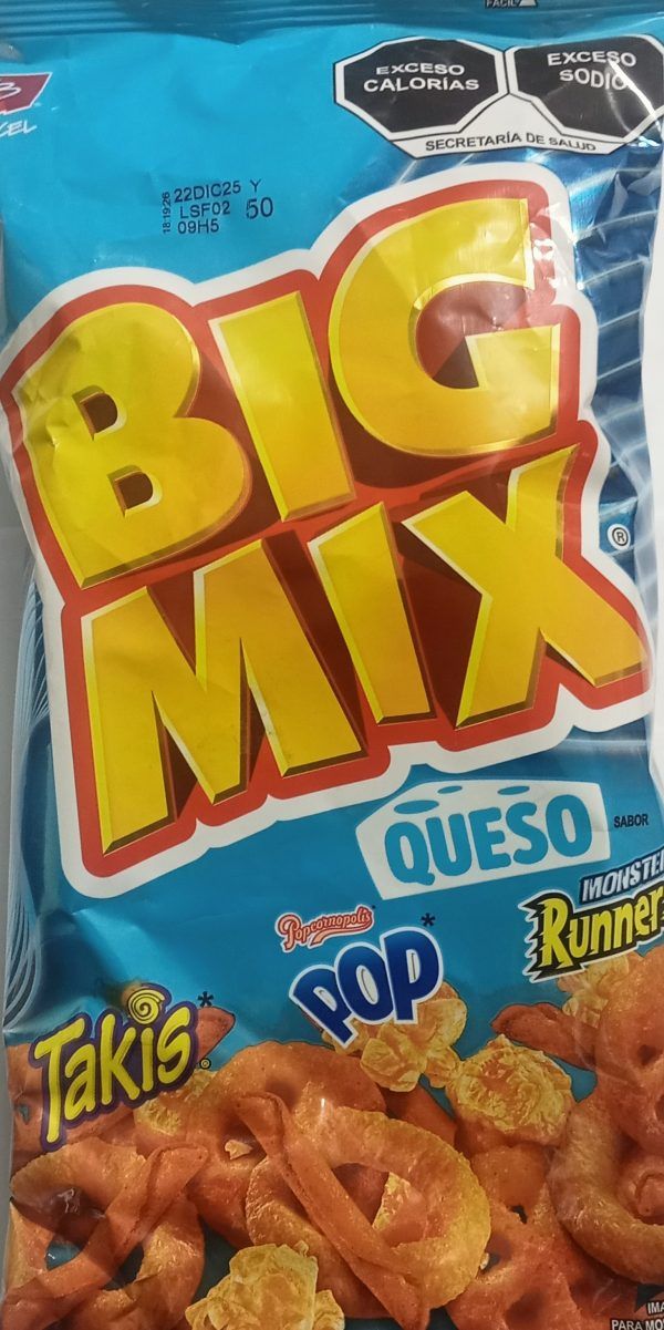 Big mix queso 80g