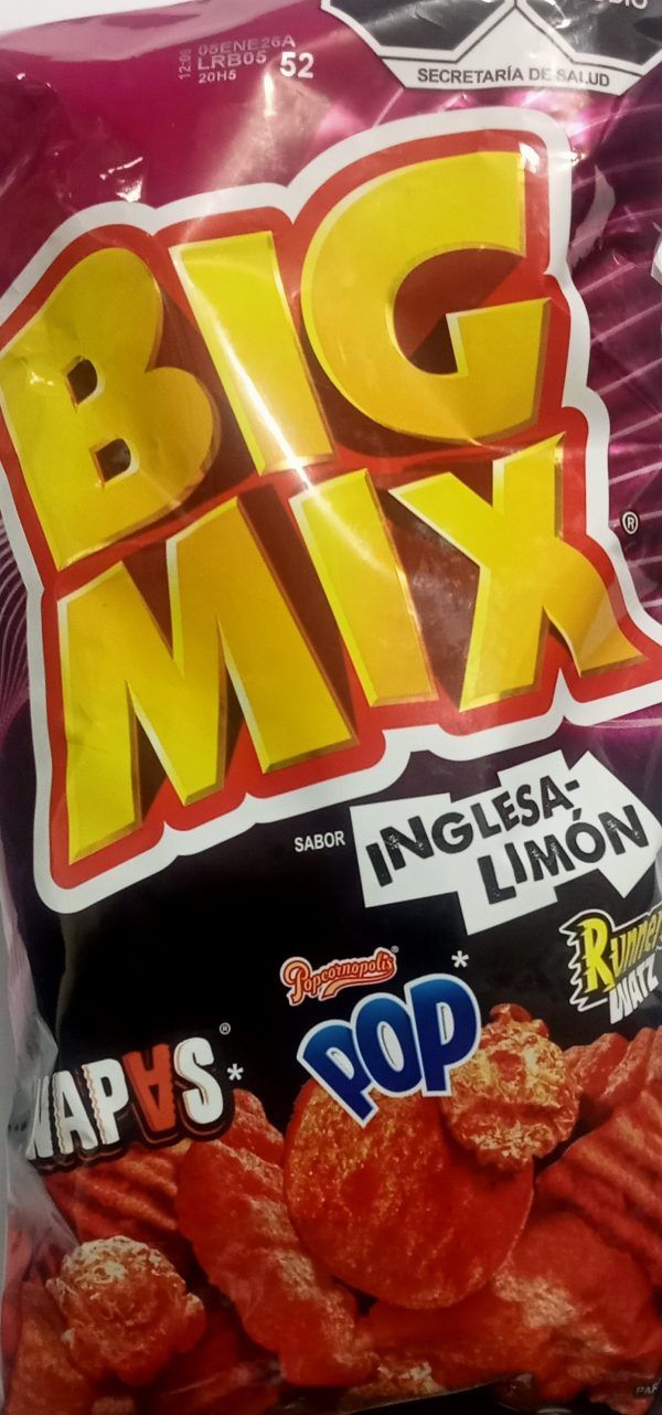 Big mix inglesa limón