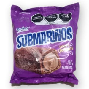 submarinos chocolate 105g