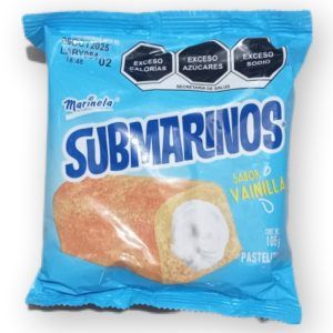 submarinos vainilla 105g