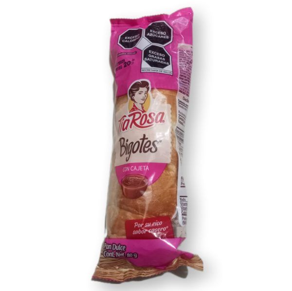 Bigotes cajeta tia rosa 80g