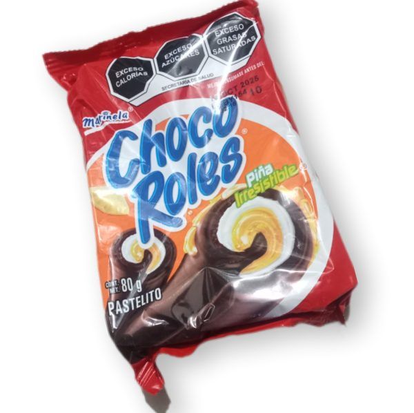 Chocorroles piña marinela 80g