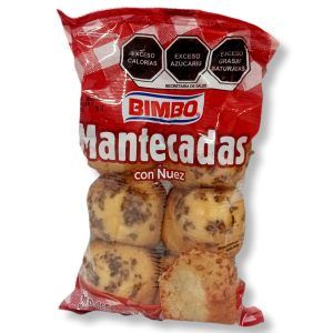 Mantecadas con nuez 184g