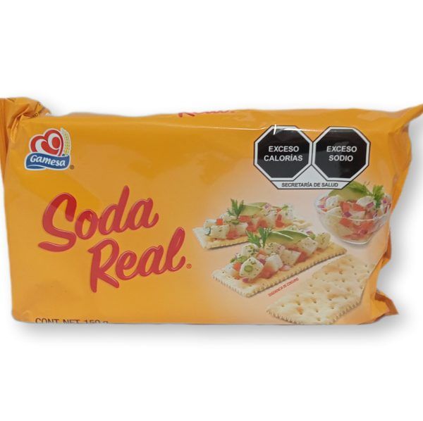 galletas soda real Gamesa 150g