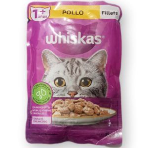 Whiskas pollo filetes 85g