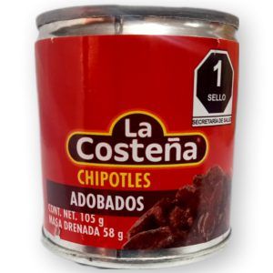 chipotles adobados la costeña 105g