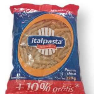 Pasta para Sopa Italpasta pluma chica 200g