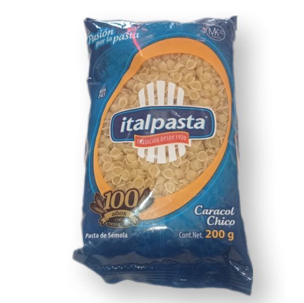 Pasta para Sopa Italpasta caracol chico 200g