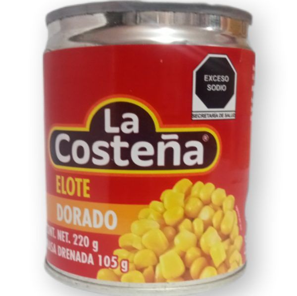 elote dorado la costeña 220g