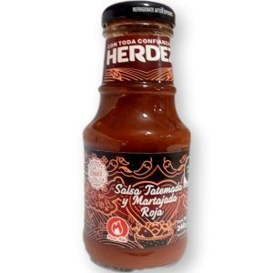 Salsa tatemada roja Herdez 240g