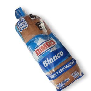 pan Bimbo blanco grande 620g