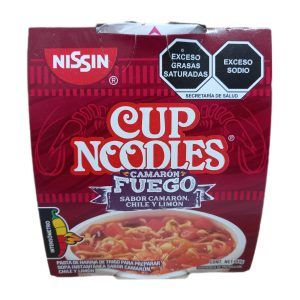 Sopas Nissin Camaron Fuego 64g